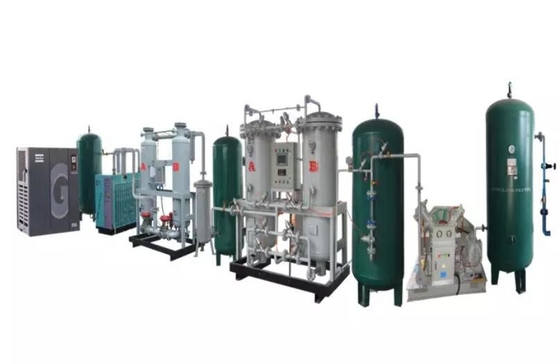 3-400 завод кислорода генератора 94% PSA азота кислорода Nm3/H